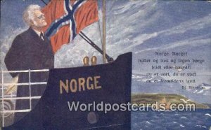 Norge Norway Writing On Back 