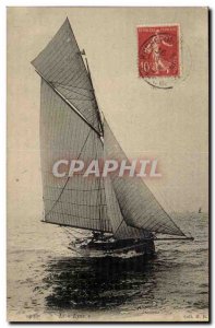 Old Postcard Boat Lynx