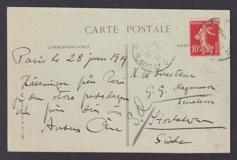 FRANCE, Postcard RPPC, Paris, La Bourse, The Exchange