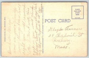 Worcester, Massachusetts - City Hospital Postcard