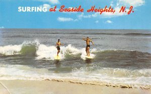 Surfing Scene Seaside Heights, New Jersey NJ