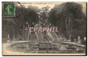 Postcard Old Saint Cloud La Grande Cascade