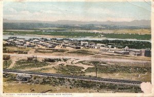 Postcard Pueblo of Santo Domingo New Mexico