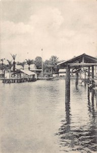 Cameroon Douala Duala Waterfront No 4 vintage postcard B963