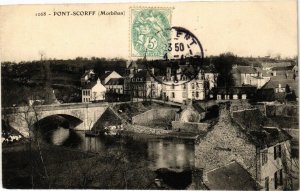 CPA PONT-SCORFF (431175)