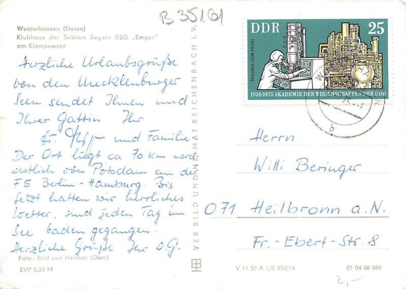 B35161 Wusterhausen Dosse  germany