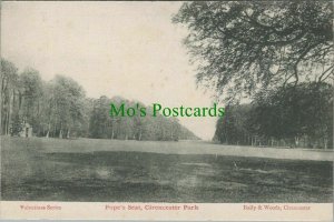 Gloucestershire Postcard - Pope's Seat, Cirencester Park   RS25992