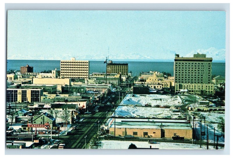 Vintage Anchorage Alaska Postcard P148