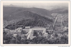 ABBAYE DE FONTFROIDE, Aude, France, 1900-1910's; Vue Panoramique