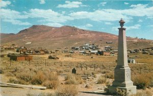 California Bodie Garfield Monument Ghost Town Columbia Postcard 22-11824
