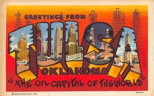 Greetings The Oil Capitol Of The World Tulsa OK 