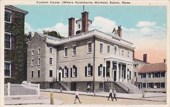 Massachusetts Salem Custom House (Where Hawthorne Worked)