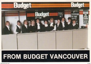 VANCOUVER , B.C. , Canada ,  ; Budget Rent a Car