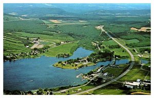 Postcard AERIAL VIEW SCENE Mchenry Maryland MD AQ3562