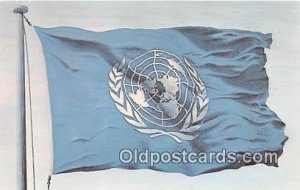 United Nations Nations Unies Flag of the United States Political Unused 