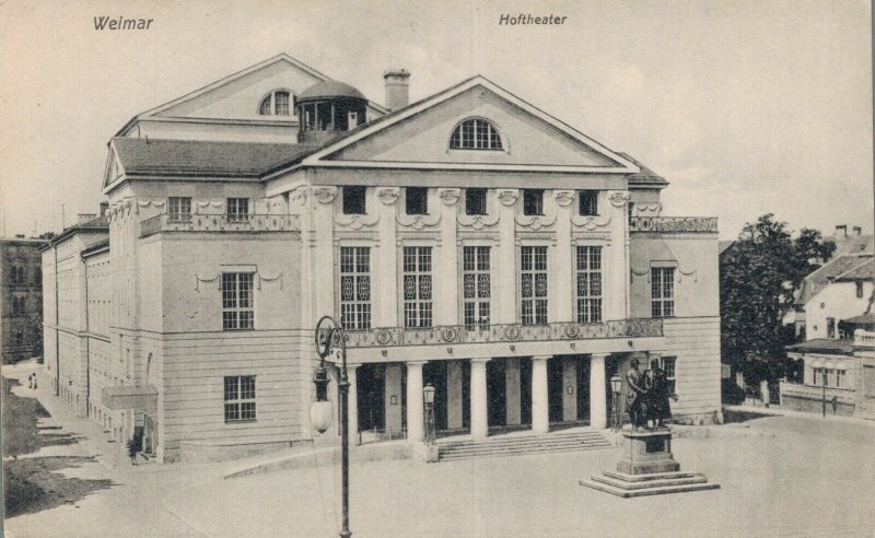 Germany Weimar Hoftheater 06.61