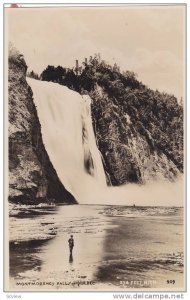 RP, Montmorency Falls, Quebec, Canada, 1920-1940s