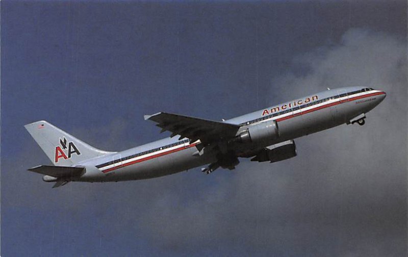 Airline Postcards   American Airlines Airbus   A300-605R N8067A    MSN 510  