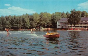 Deposit NY New York SCOTT'S OQUAGA LAKE HOUSE Hotel~Casino~Water Skiing ROADSIDE