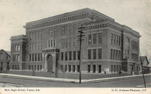 LP57 Tipton Indiana Postcard  High School