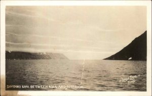 Nome Photographer AK Boundary Asia America Lomen Bros c1930s Real Photo Postcard