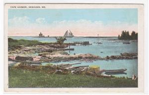 Cape Harbor Newagen Maine 1920s postcard