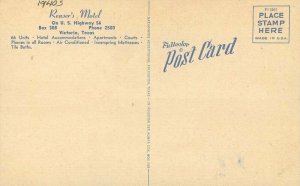 Victoria Texas Reaser's Motel Postcard 1940s Nationwide roadside 21-13135