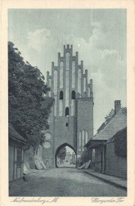 Germany Neubrandenburg Stargarden Tor postcard