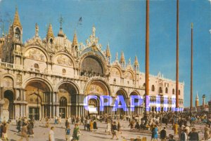 Postcard Modern VENEZIA Piazza di S. Marco e Basil�ca