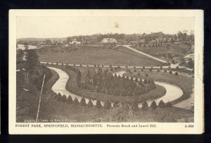 Springfield, Massachusetts/MA  Postcard, Pecousic Brook,Laurel Hill, Forest Park