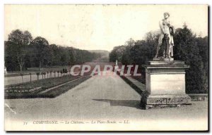 Old Postcard Compiegne Chateau La Plate Strip