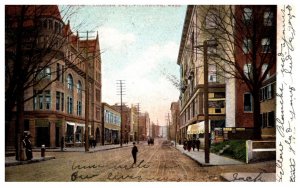 Massachusetts Fitchburg Main St. Looking East