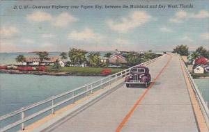 Florida Pigeon Key Overseas Highway Between Mainland & Key West