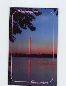 Postcard Washington Monument, Washington, District of Columbia