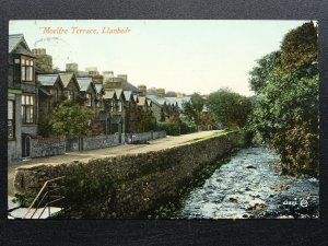 Wales LLANBEDR Moelfre Terrace 1910 Postcard by Valentine