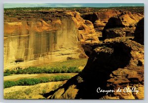 Canyon De Chelly National Monument Arizona Vintage Unposted Postcard