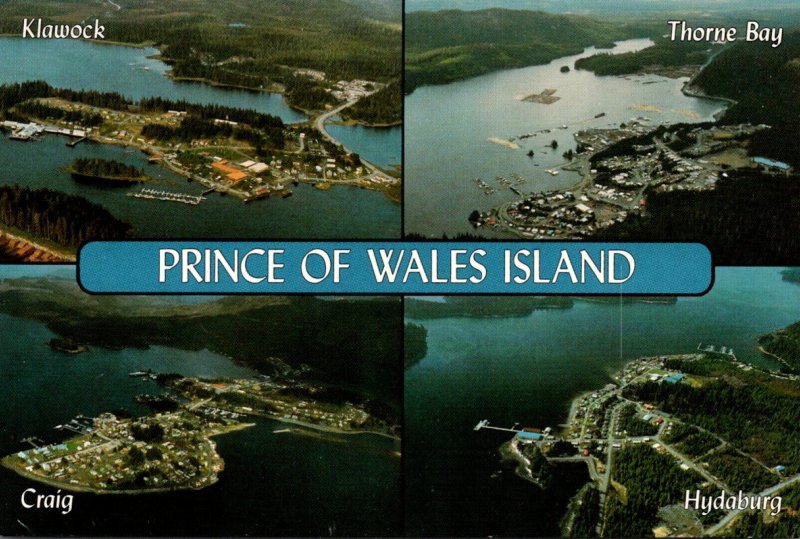 Alaska Prince Of Wales Island Multi View Klawock Thorne Bay Craig and Hydaburg