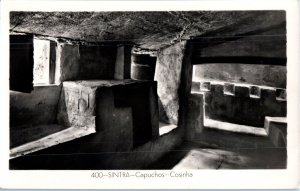 Kitchen area in the Convent of the Capuchos Sintra Portugal Postcard