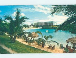 Unused Pre-1980 BEACH SCENE Southampton Bermuda F6190