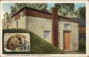 East Canterbury NH Shakers Pumping Station c1920 Postcard