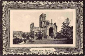 Kirkstall Abbey Ruins Leeds West Yorkshire UK postcard