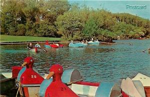 England, Blackpool, Lancashre, Stanley Park, Lake, Boats, Dexter No. 94532B