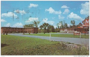 Greetings from CREST MOTEL, Peterborough, Ontario, Canada, PU-1987