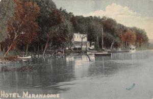 Maranacook Maine Hotel Maranacook Scenic View Antique Postcard (J32229)