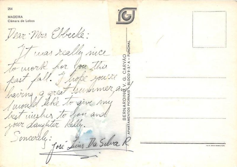 Madeira Madeira, Camara De Lobos