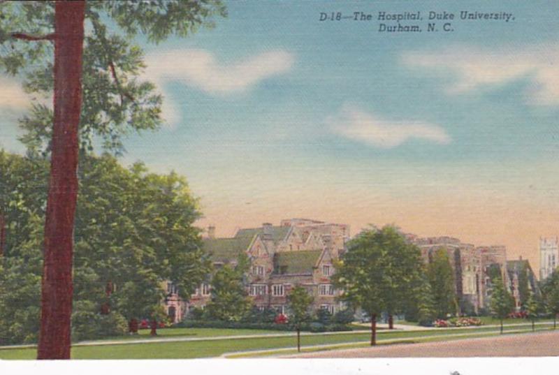 North Carolina Durham The Hospital Duke University Curteich