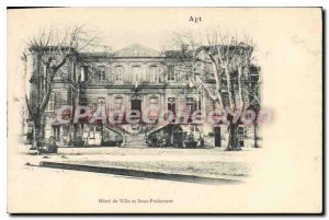 Postcard Old Vaucluse Hotel de Ville and Under Prefecture