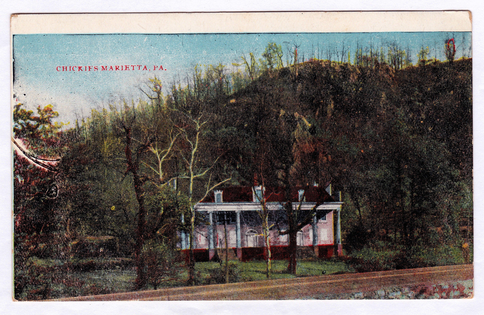 19071915 Chickie's Ridge Historic House Marietta PA Rock Park RARE