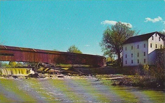 Indiana Parke County Bridgeton Covered Bridge