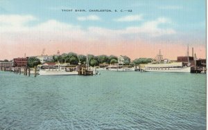 CHARLESTON, South Carolina, 1920s; Yacht Basin